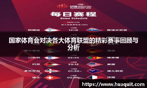 国家体育会对决各大体育联盟的精彩赛事回顾与分析